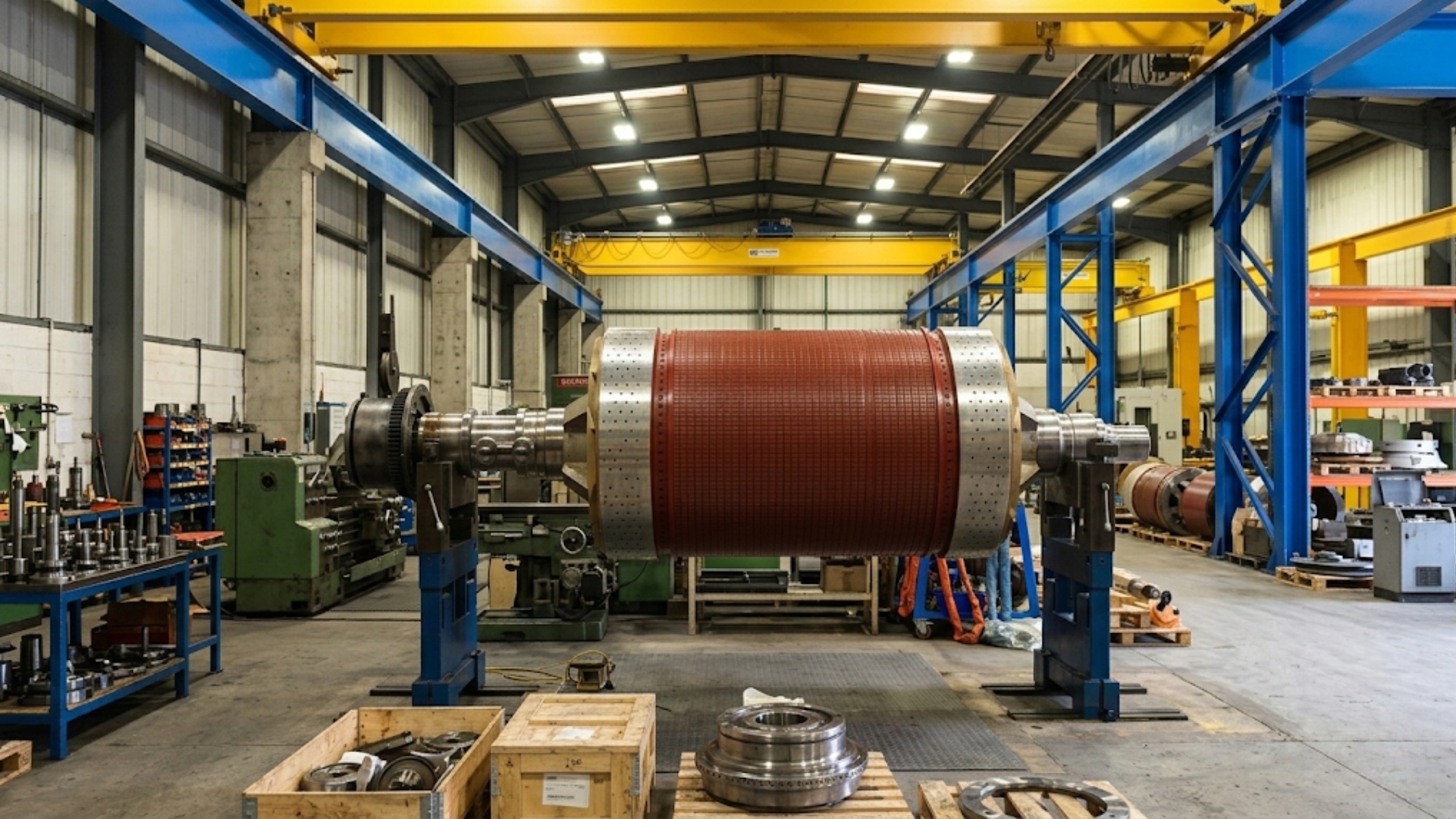High Speed Precision Spindle Balancing