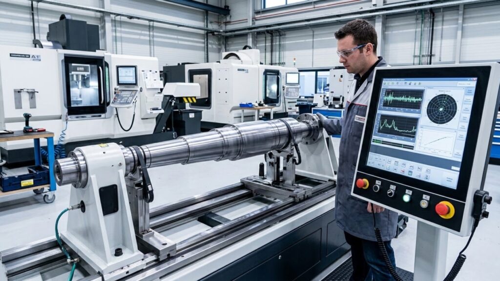 High Speed Precision Spindle Balancing